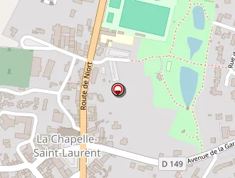 Carte de Ambulances Asur à Chapelle-saint-laurent (la)