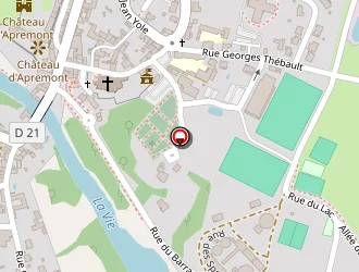 Carte de Le Cabanon à Apremont