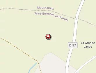 Carte de Baty (earl) à Saint-germain-de-prinçay