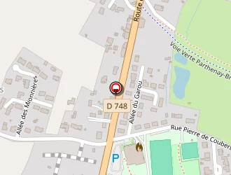 Carte de Ecole Publique à Chapelle-saint-laurent (la)