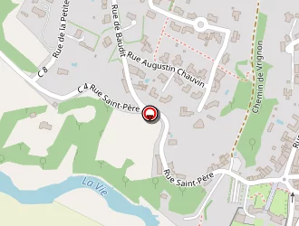 Carte de Sentiers De Randonnée à Apremont