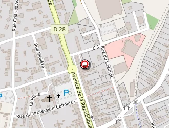 Carte de La Poste à Montchanin