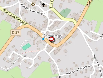 Carte de Ecole Primaire à Crotenay