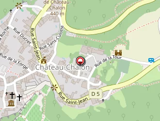 Carte de Godin Stéphane à Château-chalon