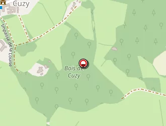 Carte de Lavault (earl) à Cuzy