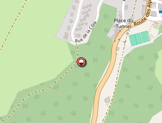 Carte de Stade Communal à Jougne