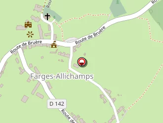 Carte de Ecole à Farges-allichamps