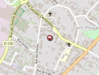 Carte de Votre Marche à Saint-prouant