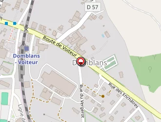 Carte de Mtj Electricité à Domblans