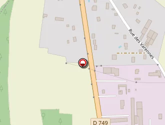 Carte de Avex à Availles-en-châtellerault