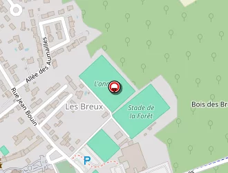 Carte de Gymnase à Poinçonnet (le)