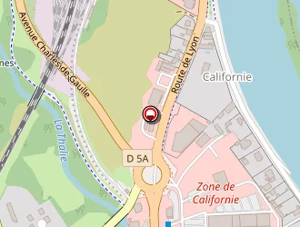 Carte de Serplaste à Saint-rémy