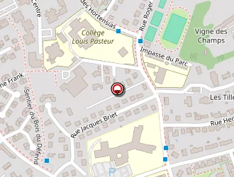 Carte de Gymnase De Saint-rémy à Saint-rémy