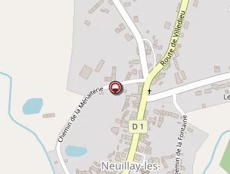 Carte de La Poste à Neuillay-les-bois