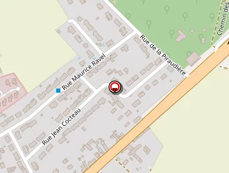 Carte de La Halte à Naintré