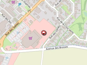 Carte de Super U à Essarts (les)