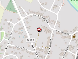 Carte de Ecole Primaire à Domblans