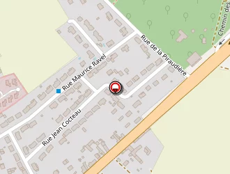 Carte de La Halte à Naintré