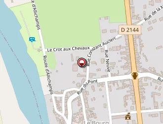 Carte de Mairie à Bruère-allichamps