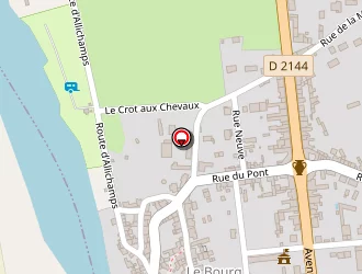 Carte de La Poste à Bruère-allichamps