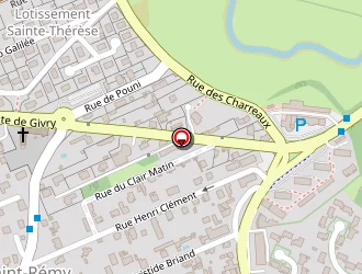 Carte de Engenor à Saint-rémy