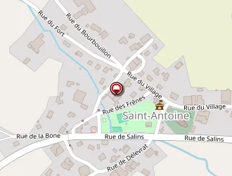 Carte de Pierre-antoine Lefèvre à Saint-antoine