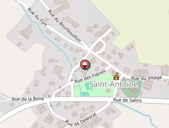 Carte de La Fruitière à Saint-antoine