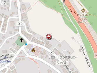 Carte de Garage Drezet à Hôpitaux-neufs (les)