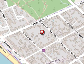 Carte de Le Narval à Saint-jean-de-monts