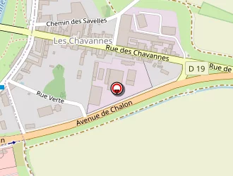 Carte de Sas Barbot à Châtenoy-le-royal