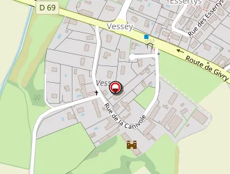 Carte de Bernard Smyl à Châtenoy-le-royal