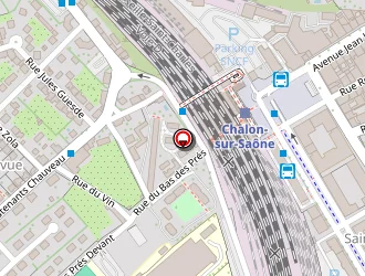 Carte de Gymnases à Chalon-sur-saône
