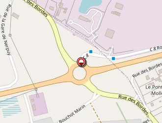 Carte de Menier à Naintré