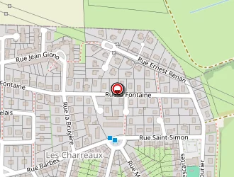 Carte de Maison De Quartier Ccas à Chalon-sur-saône