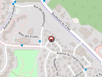 Carte de Ecole Maternelle à Torcy