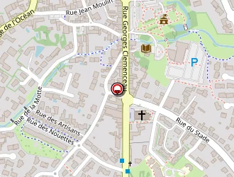 Carte de La Poste à Belleville-sur-vie