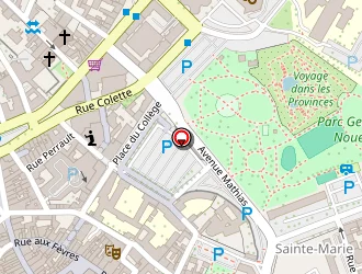 Carte de Institut Cocoon à Chalon-sur-saône