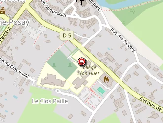 Carte de Ambulance 86 Secours à Roche-posay (la)