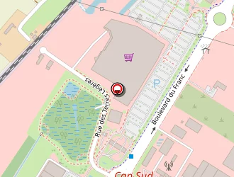 Carte de Centre E.leclerc à Saint-maur