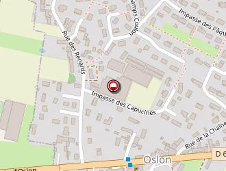 Carte de Salle Polyvalente à Oslon