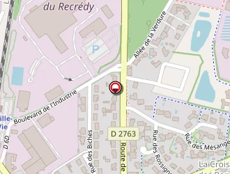 Carte de Square à Belleville-sur-vie