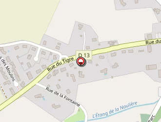 Carte de Dabin à Rochetrejoux