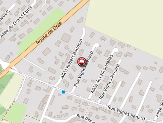 Carte de Vion Bertrand à Oslon