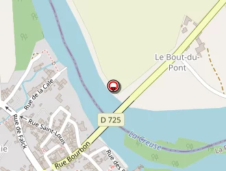 Carte de Chemouny Stephanie à Roche-posay (la)