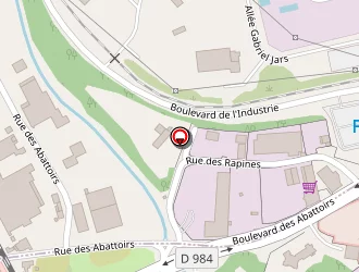 Carte de Bureau Vallée à Torcy