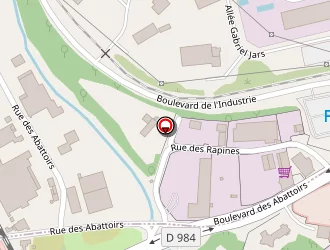 Carte de Sibec à Creusot (le)