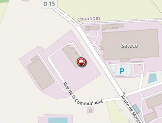 Carte de Gamm Vert à Mirebeau