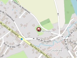 Carte de Transports Taxi Tranchant à Roche-posay (la)