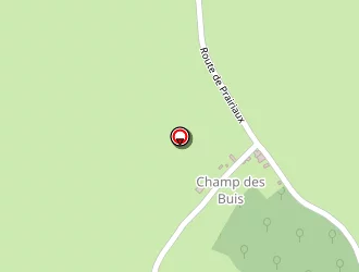 Carte de De Chanaux (earl) à Fléty