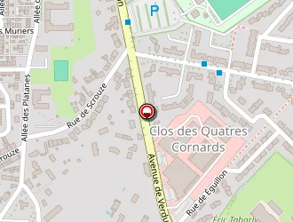 Carte de Limousin-guegan à Châteauroux